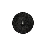 Metal Shank Back Button - 32L/20mm - Gunmetal Nailshead and Curly Border