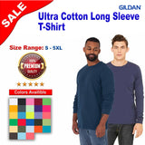 Gildan® Ultra Cotton Crewneck Long Sleeve T-Shirt