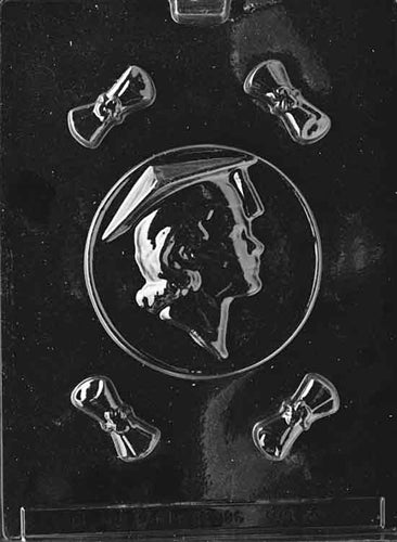 Graduate Female Chocolate Mold