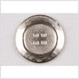 Silver Metal Coat Button - 40L/25.5mm