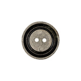 Silver Metal Coat Button - 32L/20mm