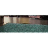 Needle Rib Carpet Mat, Red 3 Feet x 10 Feet