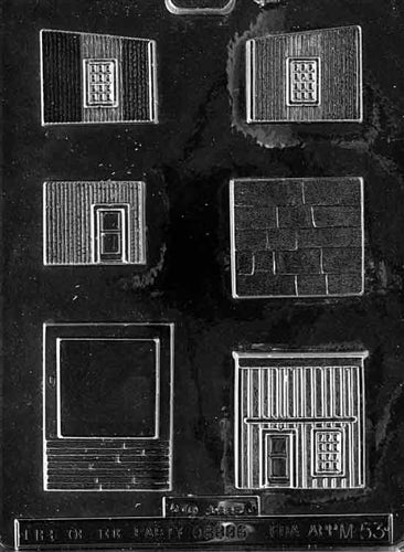 Store Front Chocolate Mold - LPM053