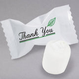 Customizable White Buttermints with Clear Wrapper - 1,000/Case