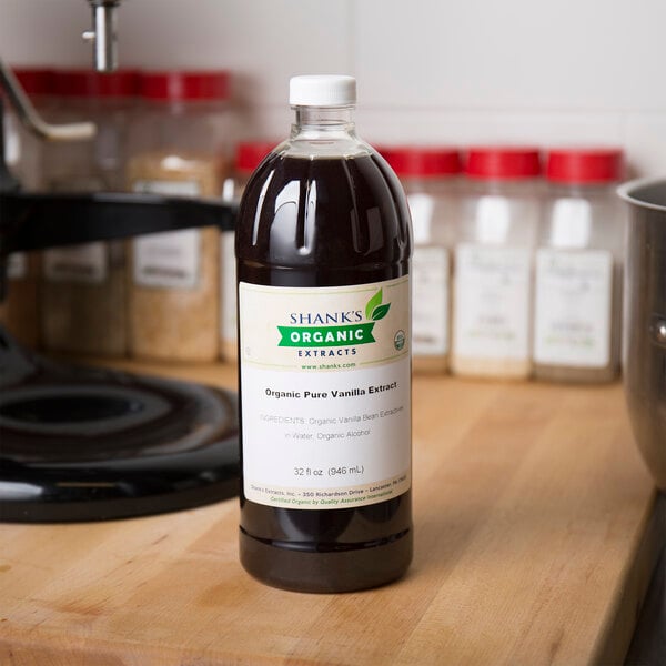 Shank's 32 fl. oz. Organic Vanilla Extract