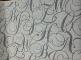 Home Essentials Cotton Fabric - Calligraphy Nickel, 45" Width (1 Yard)