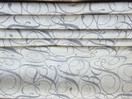Home Essentials Cotton Fabric - Calligraphy Nickel, 45" Width (1 Yard)