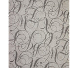 Home Essentials Cotton Fabric - Calligraphy Nickel, 45" Width (1 Yard)