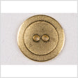 Metal 2-Hole Button - 36L/23mm - Gold Little Divots Textured
