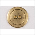 Metal 2-Hole Button - 40L/25.5mm - Gold Little Divots Textured