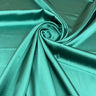 1 Yard 60” Stretch Charmeuse Satin Fabric – 195 GSM, Silky 2 Way Stretch for Bridal, Evening Dresses &amp; Event Décor (97% Polyester, 3% Spandex)