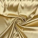 1 Yarda de Tela Satinada Elástica Nupcial Premium 250 GSM Material Brillante y Suave para Vestidos de 60 Pulgadas de Ancho 100% Poliéster