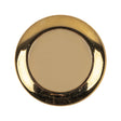 Metallic Gold and Ivory Plastic Shank Back Button - 48L/30.5mm