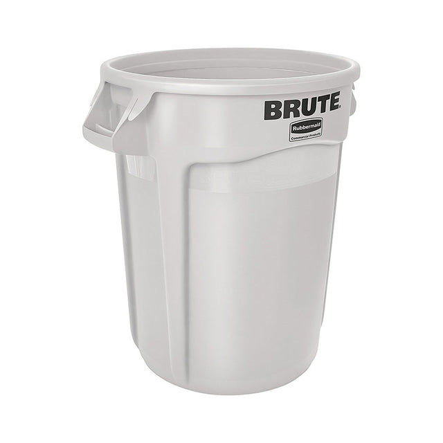 Rubbermaid Round Brute Container 10 Gallon (Lid sold separately - Item #2609), White