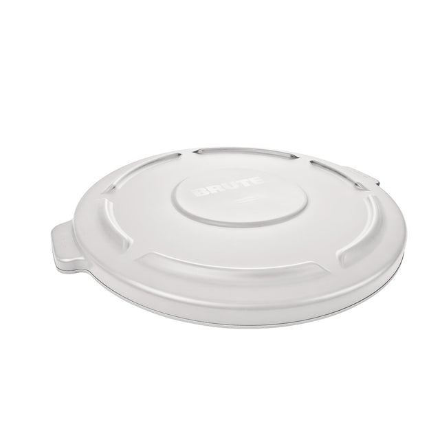 Rubbermaid FG261960 Lid For Round Brute Container 20 Gallon, White