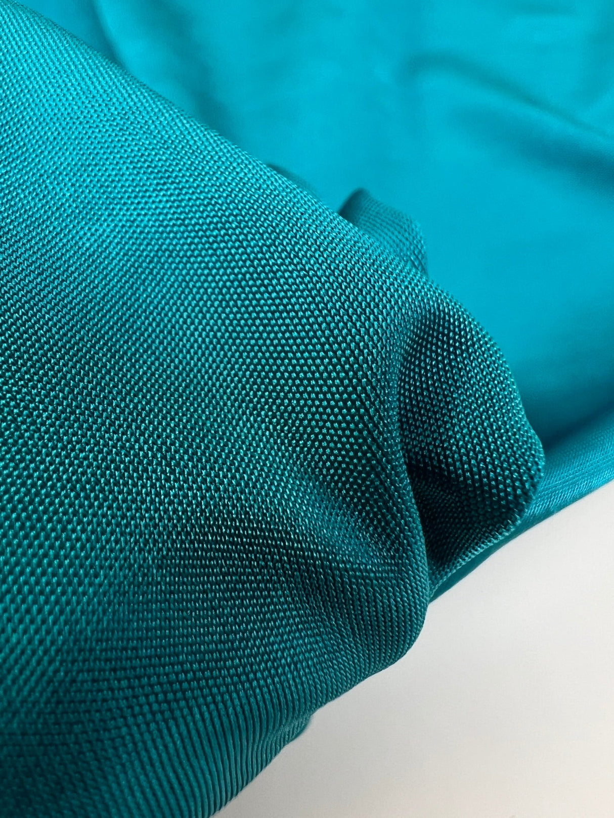 Viscose Knitted Fabric Blue Moiré