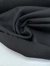 Wool Blend Tweed Black