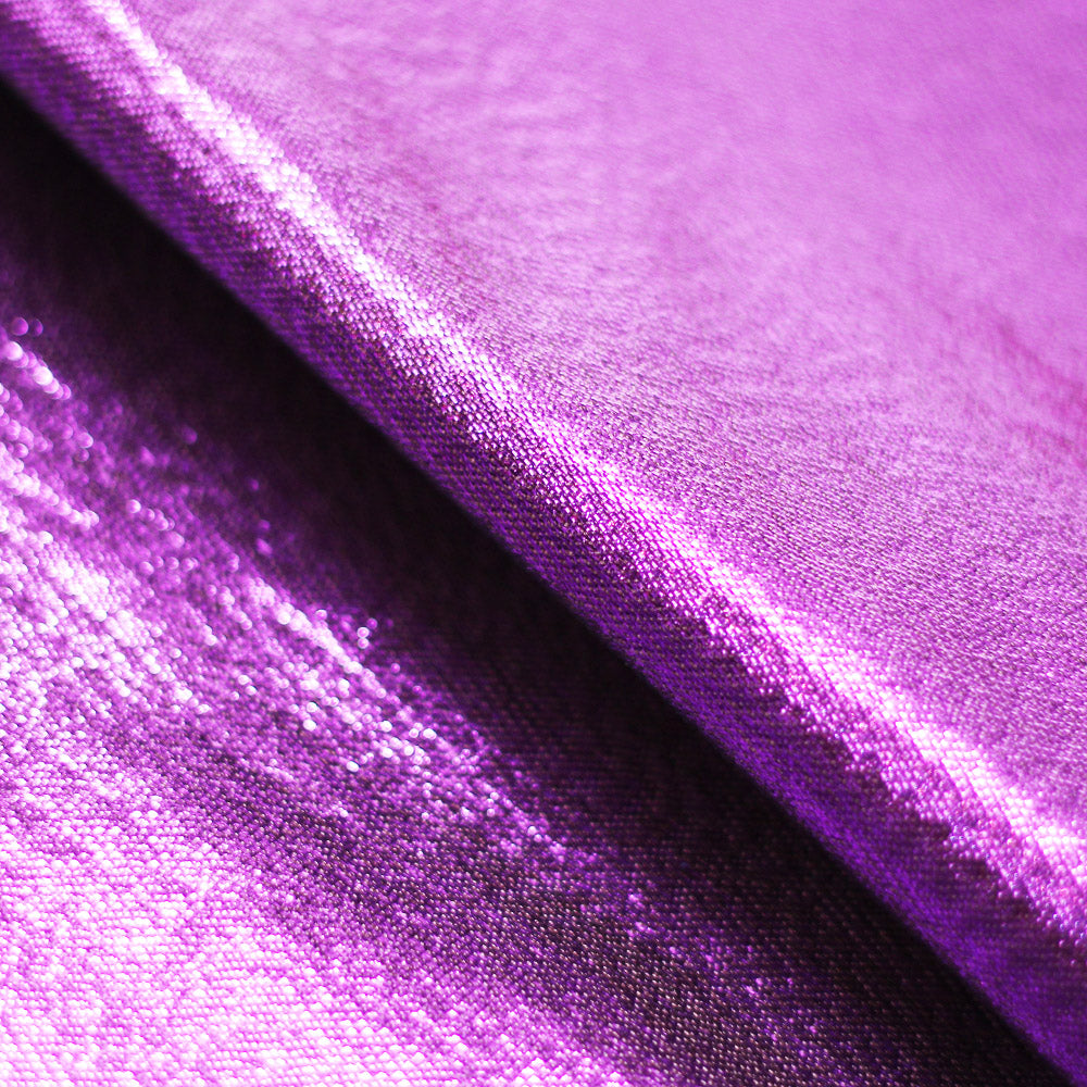 Lurex Stretch Rayon Nylon Spandex Fabric - Metallic Knit, Red, Gold, Silver, Royal, Green, Hot Pink, Purple, Black, 44-46" Width (1 Yard)