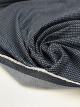 Cotton Denim Blue Shade Stretch Twill