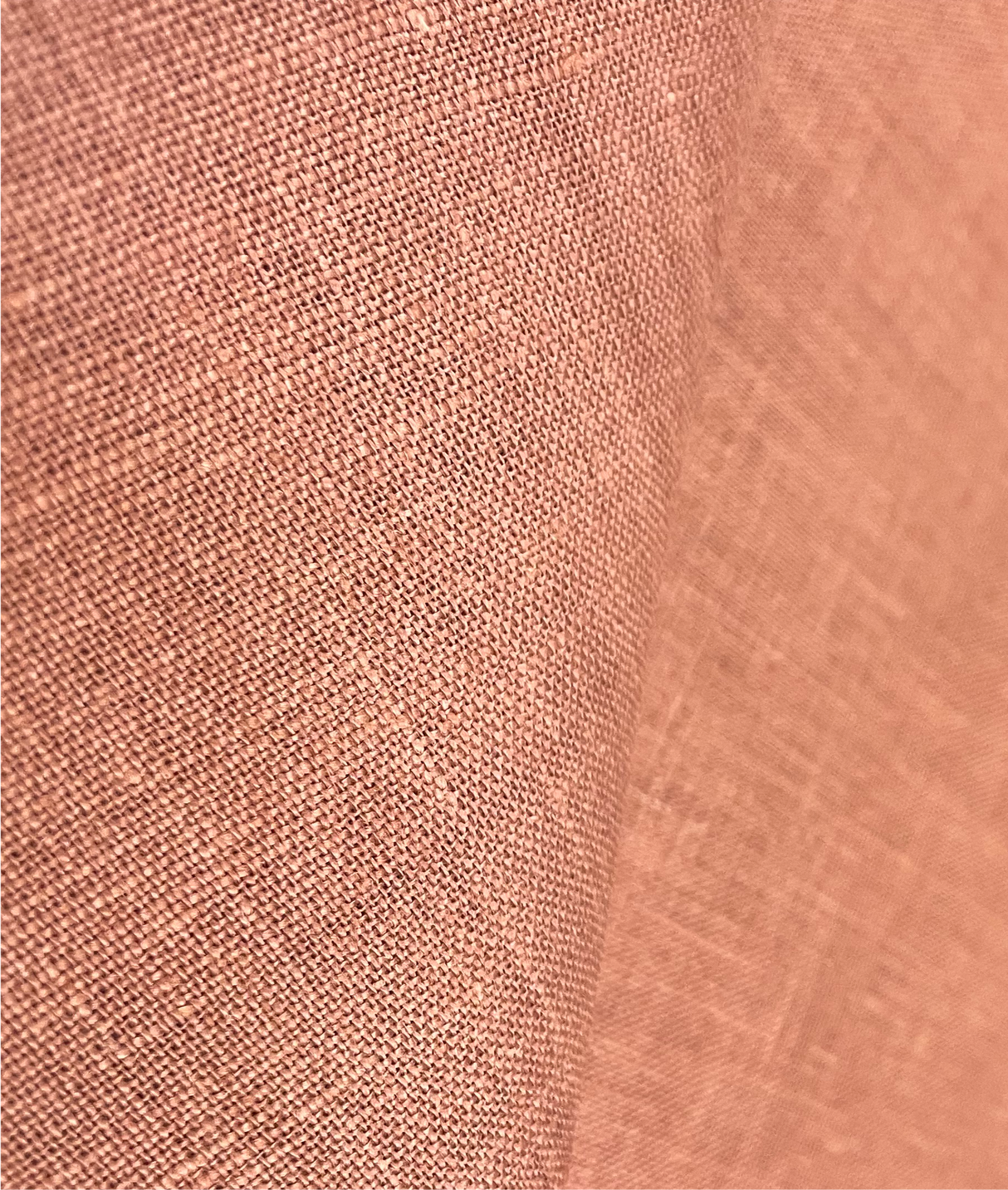 Pure Linen Fabric Clay