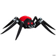 14 Ft. 6" Airblown® Blowup Inflatable Black & Red Spider with Fire & Ice™ Projection Halloween Outdoor Yard Decoration