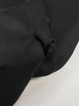 Silk Chiffon Fabric Black