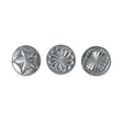 Nordic Ware Cookie Stamps Pretty Pleated 3 pack