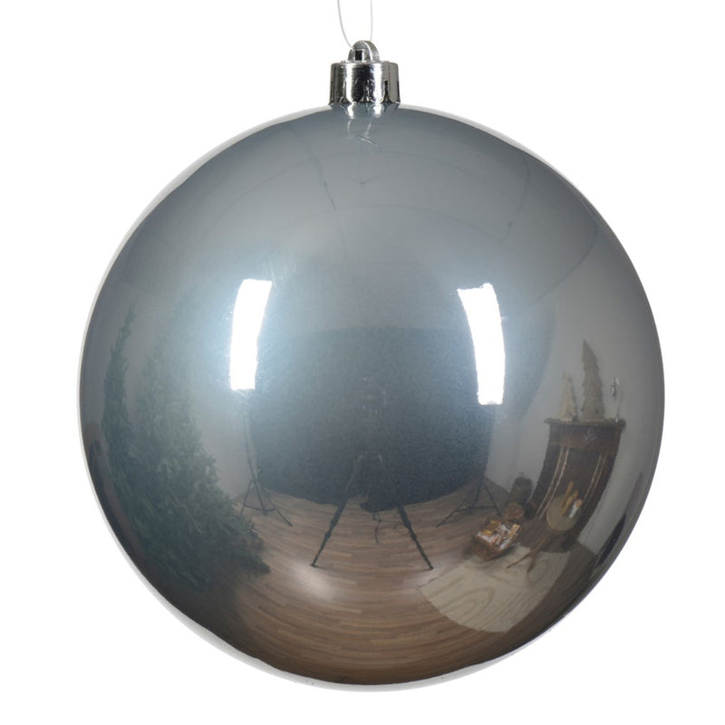 5.5 Inch Marble Gray Shatterproof Ornament Decorative Christmas Tree Hanging Ornament