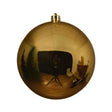 8" Light Gold Shatterproof Ornament