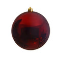5.5" Oxblood Shatterproof Ornament