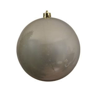 8" Pearl Shatterproof Ornament