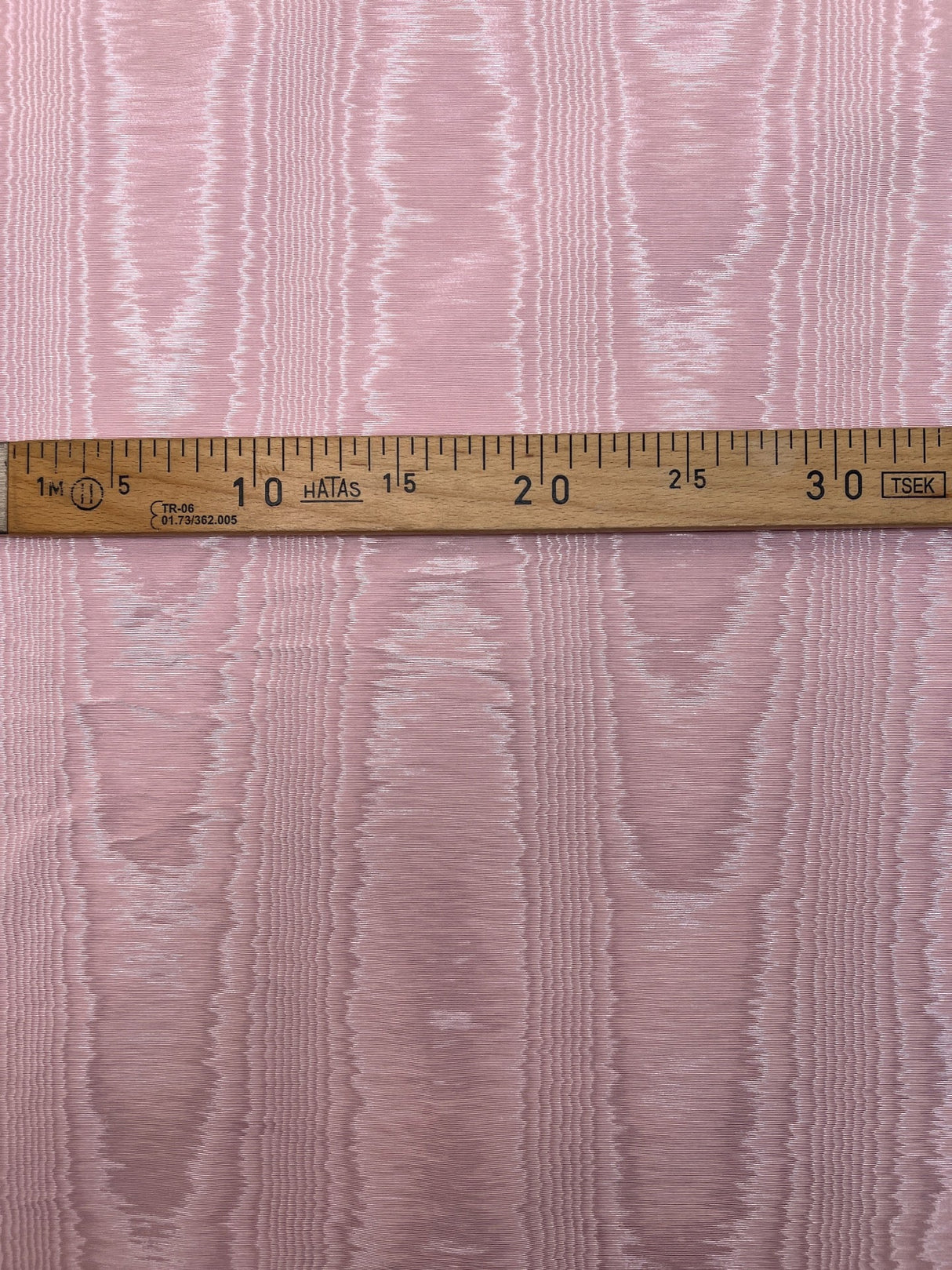 Pink Cotton Moiré Fabric