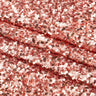 Duchess Stretch Velvet Sequin Polyester Spandex Fabric - Embroidered 3-D Sequins, 46/47" Width (1 Yard)