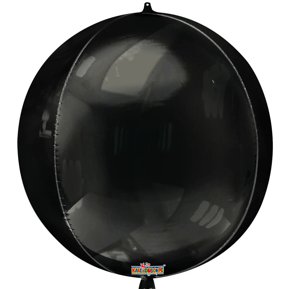 Foil Balloon Black Sphere 15 Inch
