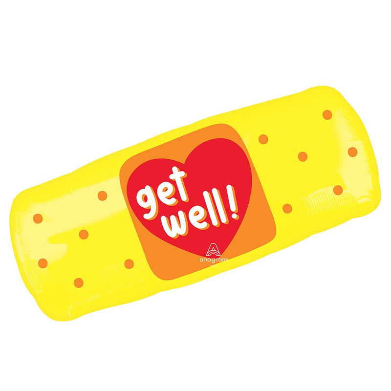 Foil Balloon Get Well Patch
