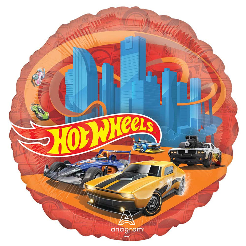 Hot Wheels Foil Balloon