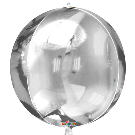 Silver Sphere Foil Balloon