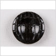 Black Glossy Reptilian Plastic Shank-Back Button - 36L/23mm