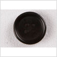 Plastic 4-Hole Button - 24L/15mm - Black Saucer Shaped
