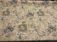 Waverly Mapped Out SD Graphite Paris 100 Percent Cotton Fabric - Pewter Grey, Blue Grey, Oyster White, Stone Grey, Black, Paris Bistro Print, 54" Width (1 Yard)