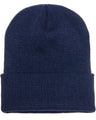 Beanies Acrylic Fabric - Navy, 3-Inch Folding Cuff (1 Piece)