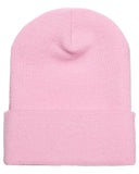 Beanies Acrylic Fabric - Light Pink, 3-Inch Folding Cuff (1 Piece)