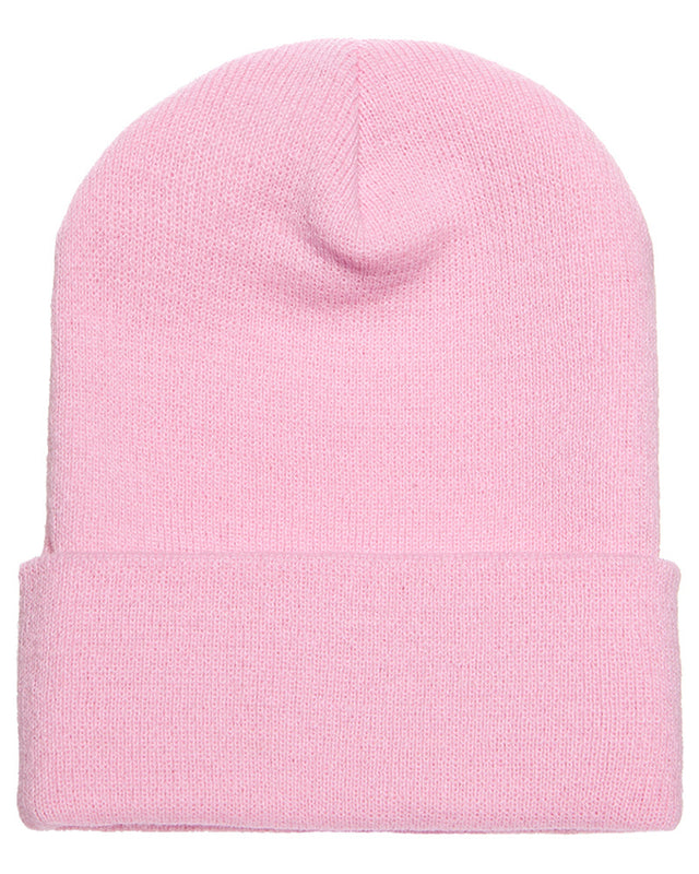 Beanies Acrylic Fabric - Light Pink, 3-Inch Folding Cuff (1 Piece)