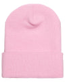 Beanies Acrylic Fabric - Light Pink, 3-Inch Folding Cuff (1 Piece)