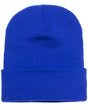 Beanies Acrylic Fabric - Royal, 3-Inch Folding Cuff (1 Piece)