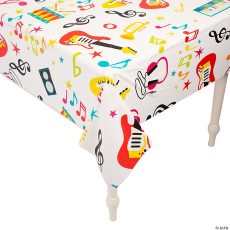 Colorful Studio Plastic Tablecloth Roll 40" x 100 ft.