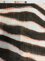 Zany Zebra Blush Cotton Fabric - Zebra Print, Blush Pink, 56" Width (1 Yard)