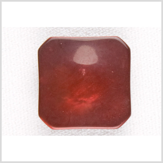 Red Plastic Button - 35L/22mm