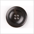 Black Plastic Button - 54L/34mm