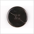 Plastic 4-Hole Button - 40L/25.5mm - Black, Brown and White Swirls